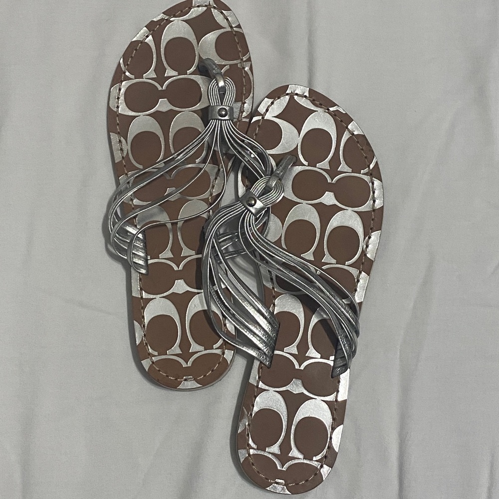 Coach strappy sandals